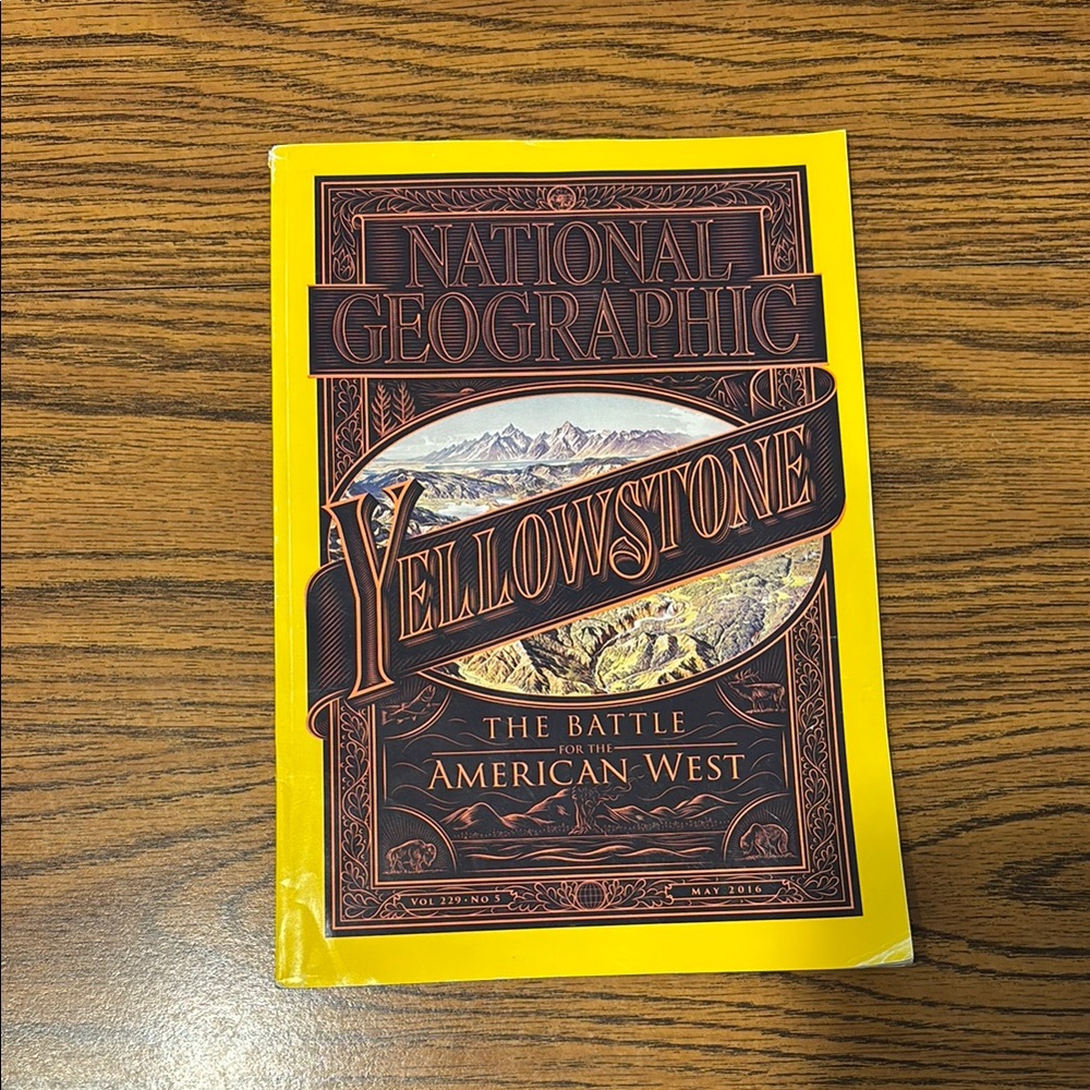 National Geographic Yellowstone Magazine